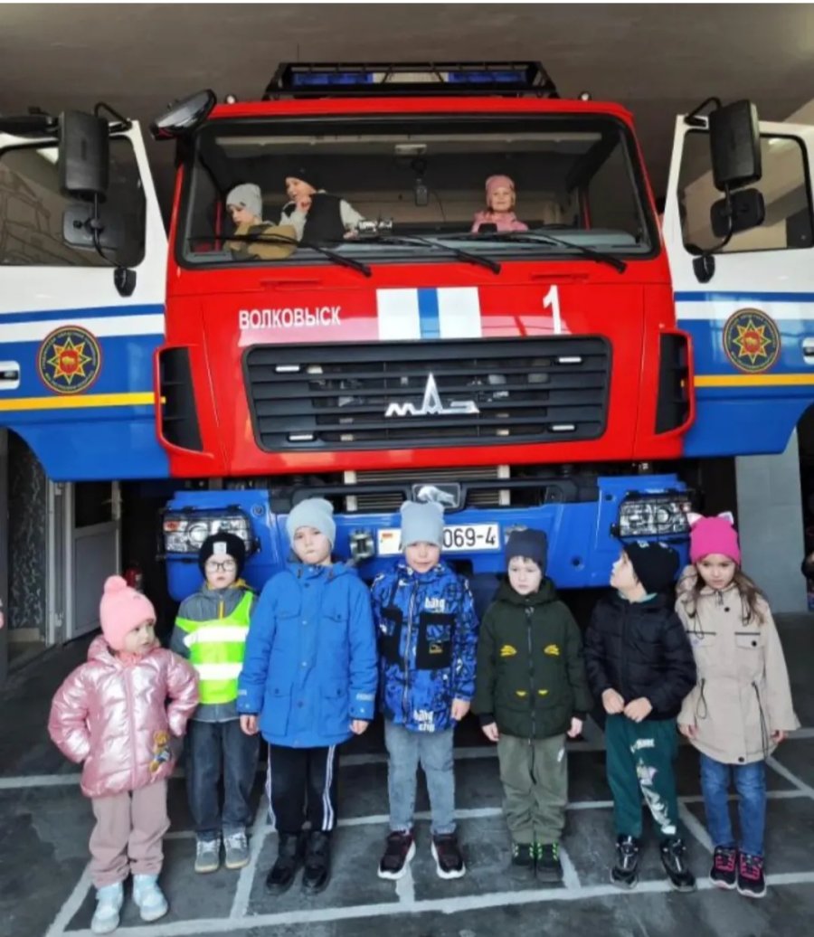 Экскурсия в ПАСЧ №3 г.п.Красносельский